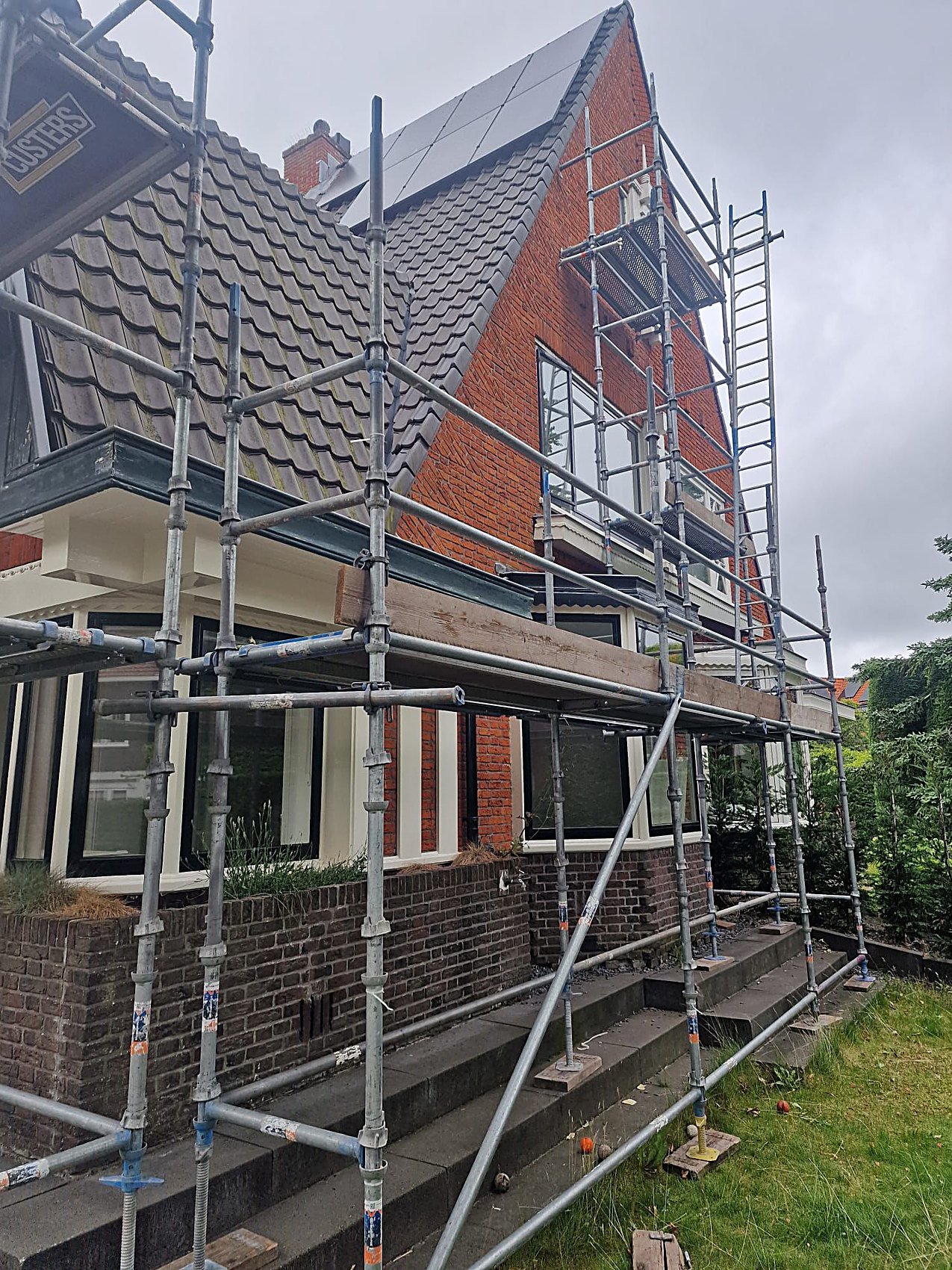Steigerwerk verwijderen zonder schade aan de ondergrond
